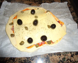 Foto del paso 3 de la receta: Pizzeta de jamón serrano y champiñones