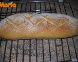 Foto del paso 6 de la receta: Barras de pan blanco con salvado y semillas de lino doradas