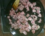Foto del paso 2 de la receta: Arroz con lagartito iberico y champiñones