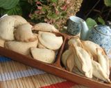 Foto del paso 4 de la receta: Oznei Haman, pastelitos rellenos de semillas de amapola y almíbar de limón
