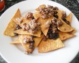 A picture of step 7 of Nachos with Beef.