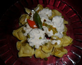 Foto del paso 4 de la receta: Tortellini de carne a la crema ligera