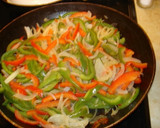 Foto del paso 1 de la receta: Filete de pescado a los 3 pimientos