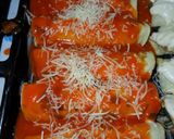 Foto del paso 6 de la receta: Canelones de acelga y paté con salsa de tomate