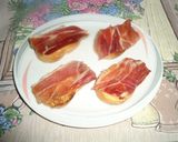 Foto del paso 2 de la receta: Canapés de jamón y melón