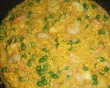 Foto del paso 5 de la receta: Arroz meloso con rape y gambas
