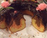 Foto del paso 6 de la receta: Pastel tres colores con baño de chocolate