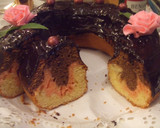 Foto del paso 6 de la receta: Pastel tres colores con baño de chocolate
