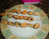 Foto del paso 2 de la receta: Pinchos de mejillones