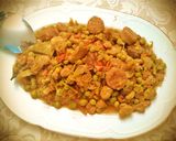 Foto del paso 4 de la receta: Verduras y legumbres del tiempo, salteadas