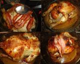 Foto del paso 4 de la receta: Pollo relleno de manzanas al aguardiente