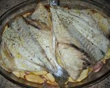 Foto del paso 5 de la receta: Dorada con salsa de manzanas y puerros