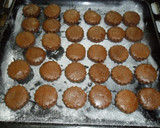Foto del paso 6 de la receta: Masitas de chocolate con pasta moka y cerezas confitadas