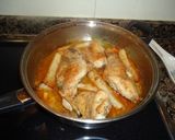 Foto del paso 3 de la receta: Conejo con nabos y peras