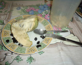 Foto del paso 1 de la receta: Batido de chirimoya y uvas