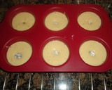 Foto del paso 3 de la receta: Muffins con chocolate y virutas de colores