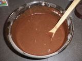 Bizcocho de chocolate con miel