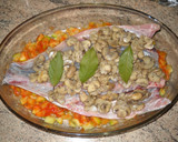Foto del paso 5 de la receta: Corvina al horno con guarnición