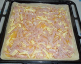 Foto del paso 5 de la receta: Tarta abierta de york, queso y huevos