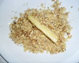 Foto del paso 3 de la receta: Piña caramelizada con plátano rebozado en nueces