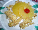 Foto del paso 6 de la receta: Piña caramelizada con plátano rebozado en nueces