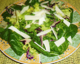 Foto del paso 2 de la receta: Ensalada de espinacas, mozarella y jamón york