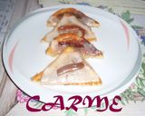 Foto del paso 3 de la receta: Canapés de mozzarella y anchoas