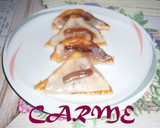 Foto del paso 3 de la receta: Canapés de mozzarella y anchoas