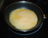 Foto del paso 1 de la receta: Tortilla de queso de cabra con mermelada de frambuesa