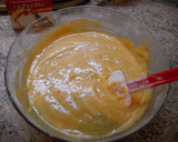 Foto del paso 3 de la receta: Coca de bizcocho con calabaza y melocotón