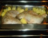 Foto del paso 3 de la receta: Pollo asado con nabos caramelizados