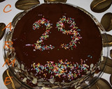 Foto del paso 5 de la receta: Tarta de cumpleaños Eva