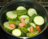 Foto del paso 1 de la receta: Pastel de verduras y marisco