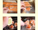 Foto del paso 1 de la receta: Rollito de lenguado con salmón al cava