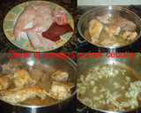 Foto del paso 2 de la receta: Fritada de conejo y caracoles