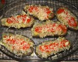 Foto del paso 5 de la receta: Berenjenas rellenas de gambas y anchoas
