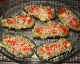 Foto del paso 5 de la receta: Berenjenas rellenas de gambas y anchoas