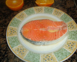 Foto del paso 1 de la receta: Salmón a la plancha a la naranja