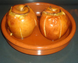 Foto del paso 4 de la receta: Manzanas asadas con mermelada y piñones