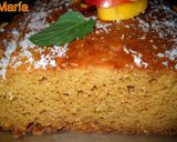 Foto del paso 5 de la receta: Coca bizcochada de mango y pera