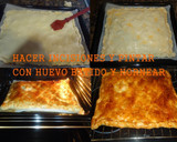 Foto del paso 6 de la receta: Hojaldre de gambas y jamón