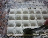A picture of step 9 of Homemade Vegetable Ravioli.