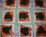 Foto del paso 3 de la receta: Canelones de salmón con salsa de alcaparras