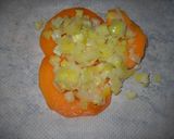 Foto del paso 1 de la receta: Papillote de salmón con caqui y manzana