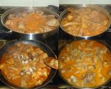 Foto del paso 5 de la receta: Arroz con conejo, rabo de cerdo y caracoles