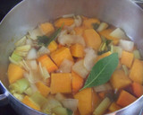 Foto del paso 1 de la receta: Sopa crema italiana de calabaza roja