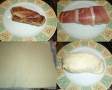 Foto del paso 3 de la receta: Solomillo de cerdo con jamón en hojaldre