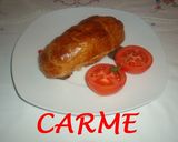 Foto del paso 5 de la receta: Solomillo de cerdo con jamón en hojaldre