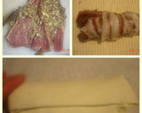 Foto del paso 5 de la receta: Solomillo ibérico hojaldrado con setas o champiñones