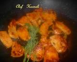 Foto del paso 5 de la receta Pechugas de pollo orgánico al curry con arroz integral 
